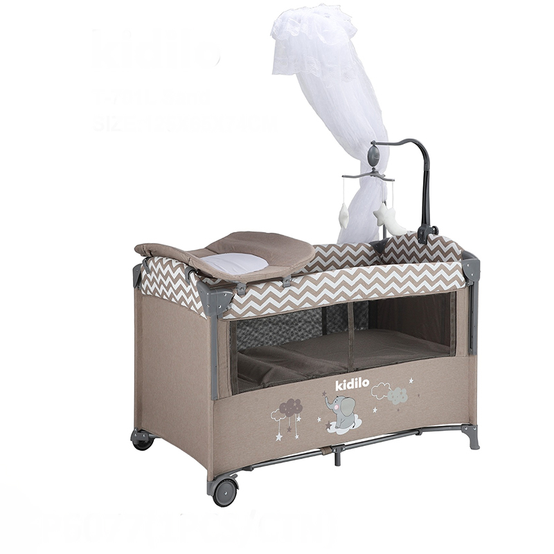 تخت و پارک نوزاد کیدیلو Kidilo مدل T701L