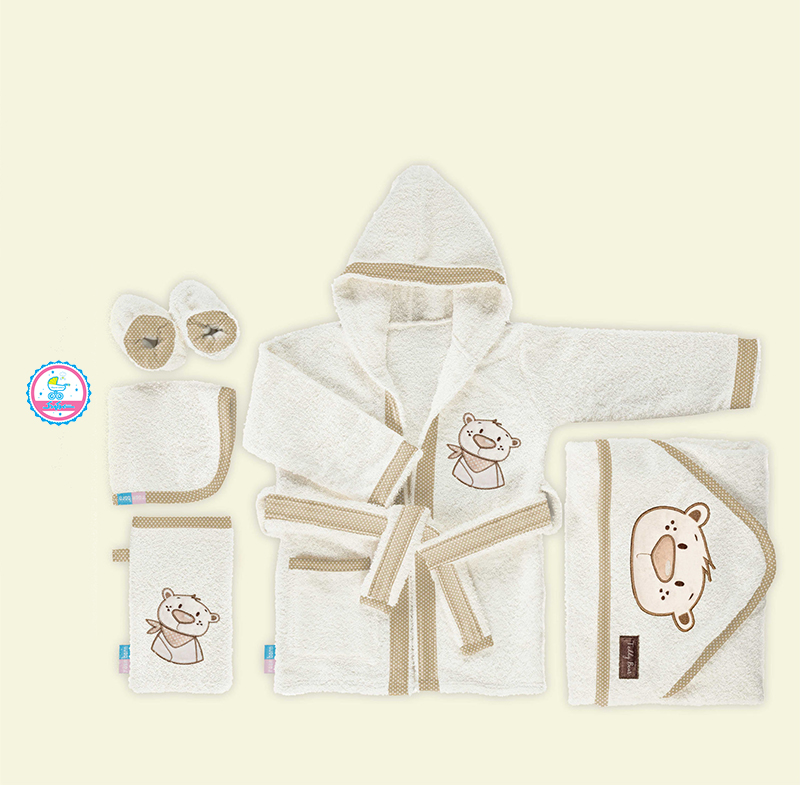 ست حوله پنج تکه TEDDY BEAR رزبرن